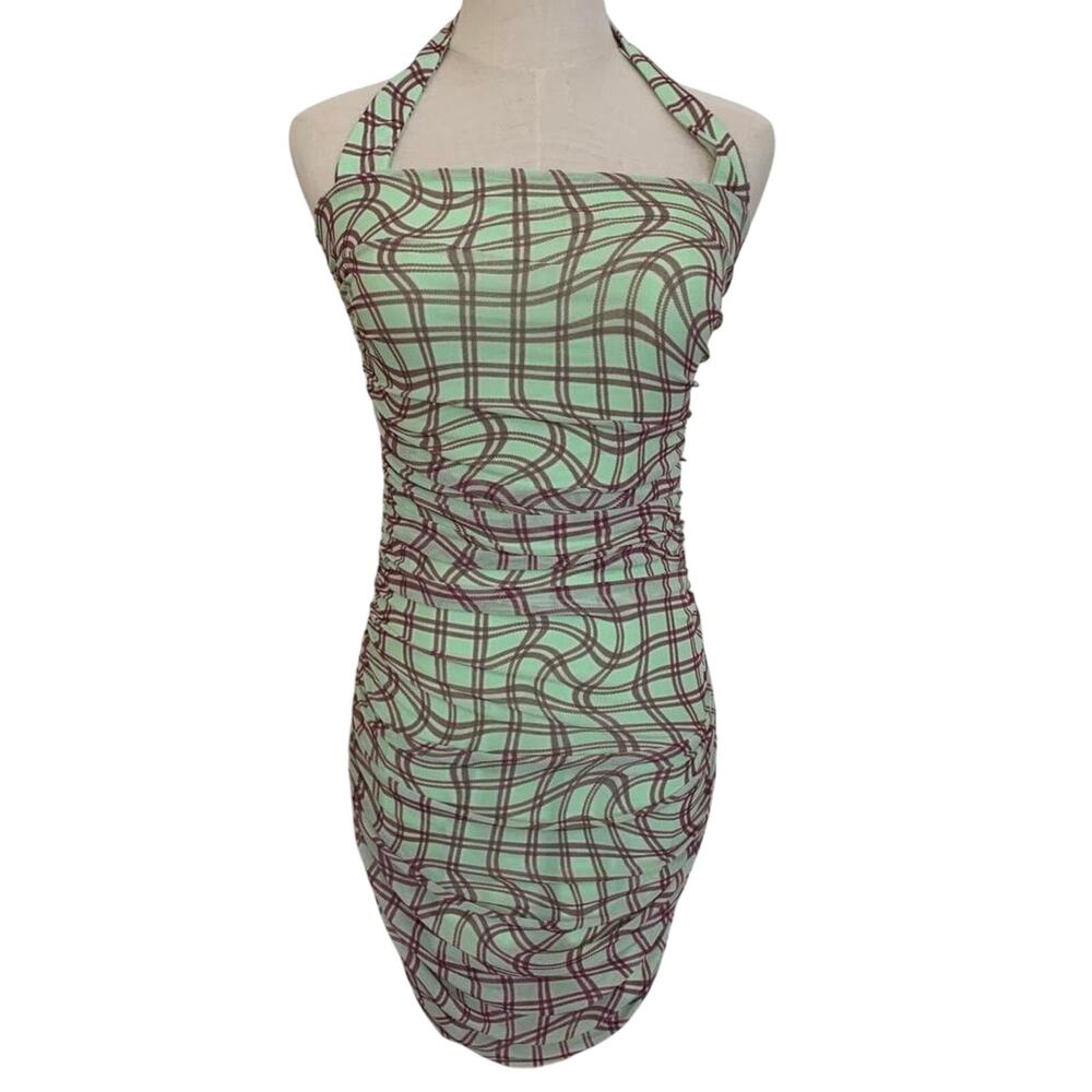 New AFRM x Anthropologie Halter Dress – Size M MSRP $98 - Picture 2 of 5